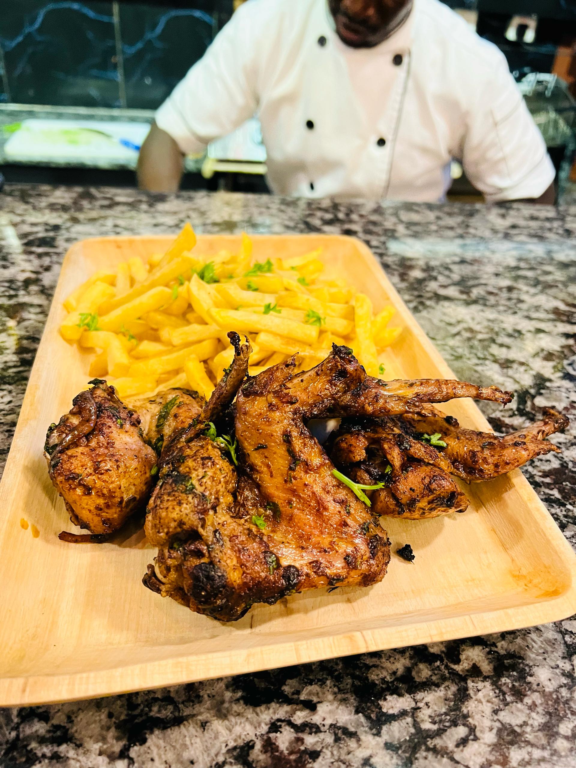 Heroes Restaurant signature dish